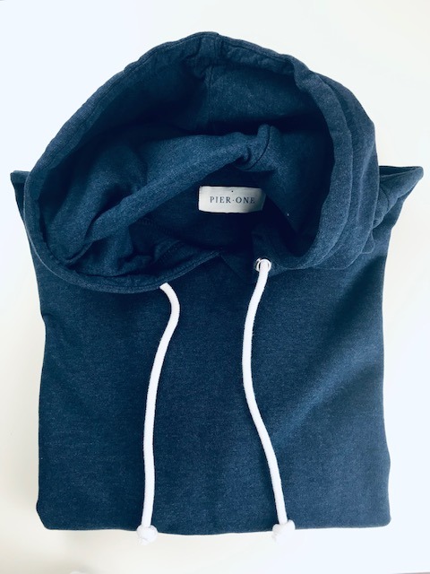 morska bluza hoodie PIER-ONE