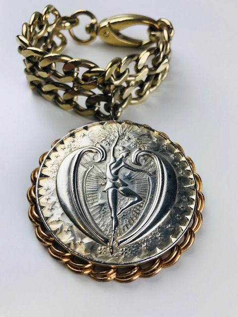 bransoletka z medalionem SCHUMACHER 
