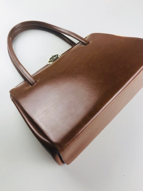 skórzana mała torebka vintage HARMONY 