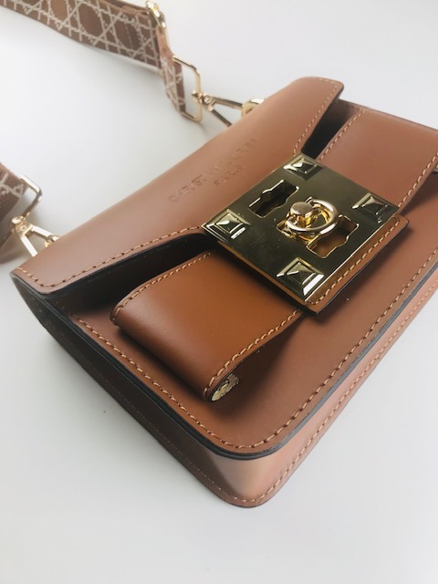 torebka ruda skórzana CHRISTIAN LAURIER 