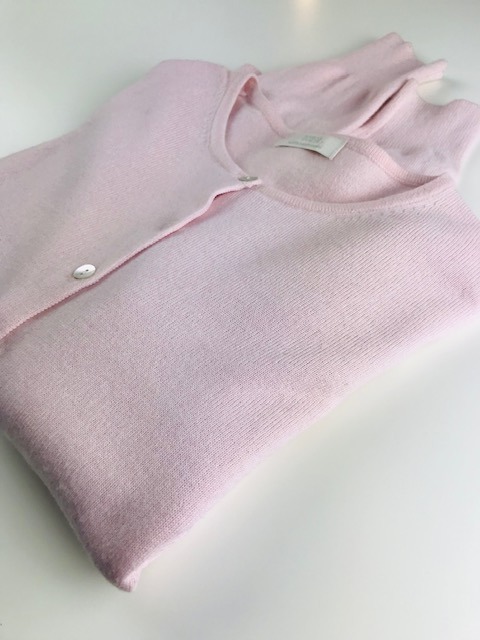 pudrowy kardigan z kaszmirem M&S