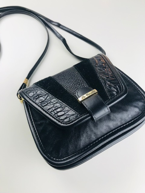 skórzana torebka vintage LaToscana