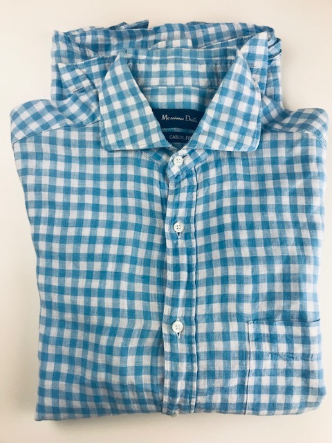 lniana koszula męska Massimo Dutti